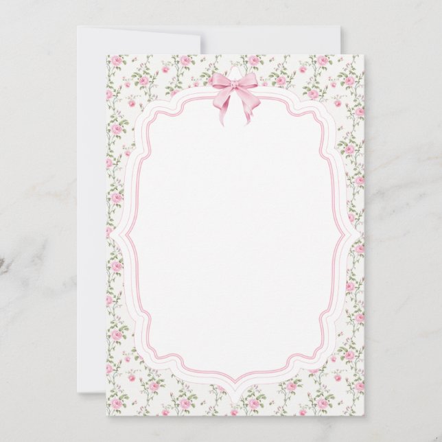 Liebe Shack Vintag Baby Dusche Einladung (Vorderseite)