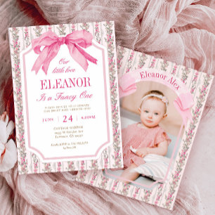 Liebe Shack Vintag Extravagant EIN Mädchen Geburts Einladung