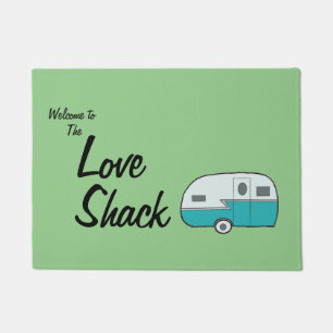 Liebe Shack Welcome Mat Fußmatte