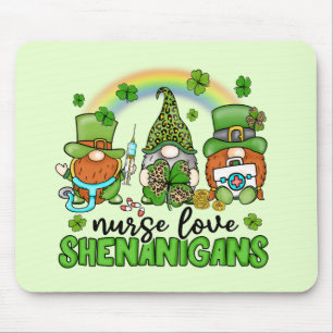 Liebe Shenanigans St. Patrick's Mousepad