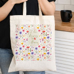 Liebe Shopping und Blume Farbenfrohe Wildblume Tragetasche<br><div class="desc">Tote Tasche mit knusprigen handgeschriebenen Formulierungen und mit bunten Wildblumen geschmückt. "I Liebe Shopping   Blume" ist vollständig editierbar,  wenn Sie gewollt,  um die Formulierung anzupassen. Das Design ist beidseitig mit einem hübschen Aquarellmuster von Wiesenwild-Blume bedruckt. Schauen Sie in der Mother's Day Wildblume Collection nach mehr Blumenkarten und Geschenken.</div>