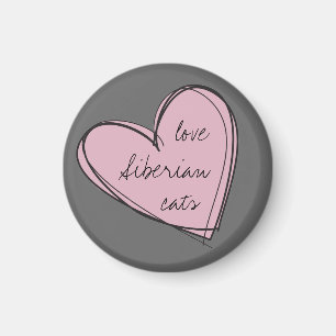 Liebe-Sibirier-Magnet Magnet