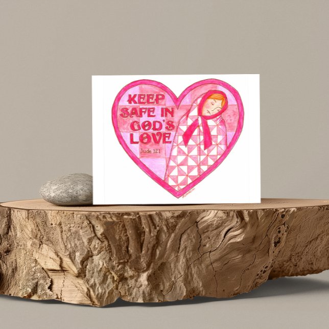 Liebe "Sicher in Waren" Inspiration Postkarte beha (Von Creator hochgeladen)