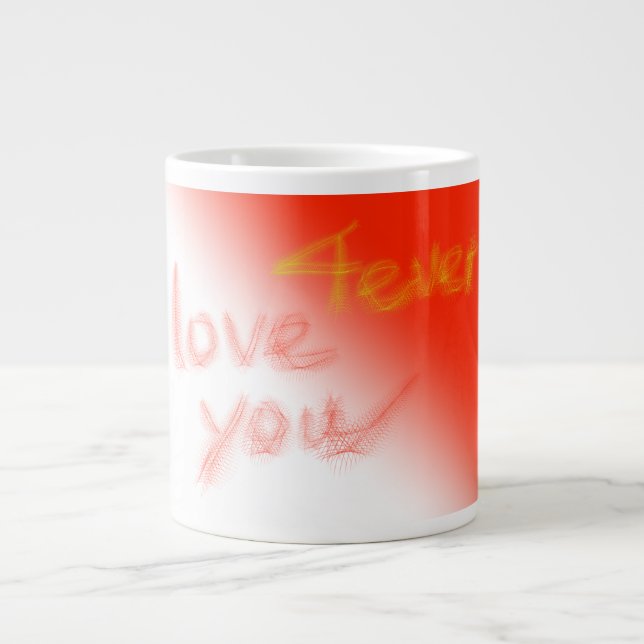 "Liebe Sie 4ever" Tasse (Vorderseite)
