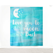 Liebe Sie auf die Blaue Wasserfarbe des Mondes