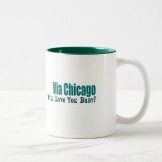 Liebe Sie Baby-Tasse Zweifarbige Tasse