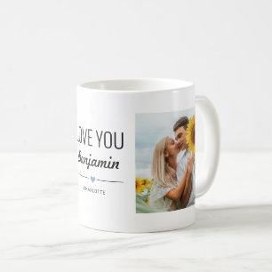 Liebe Sie benutzerdefinierten Männername Geburtsna Kaffeetasse