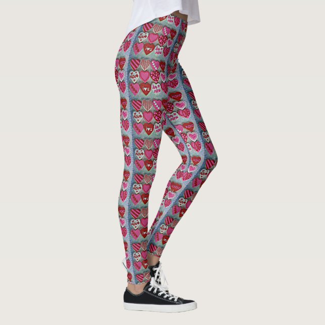 Liebe Sie Cookies Leggings (Rechts)