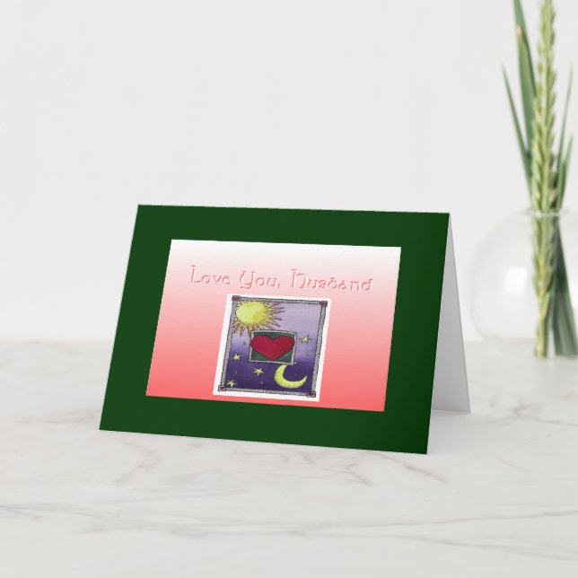Liebe Sie Ehemann Feiertagskarte (Vorderseite)