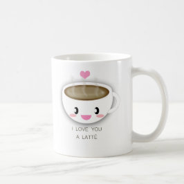 Liebe Sie eine Latté Tasse