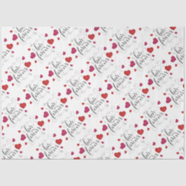 Liebe Sie für immer Gewebe Papier