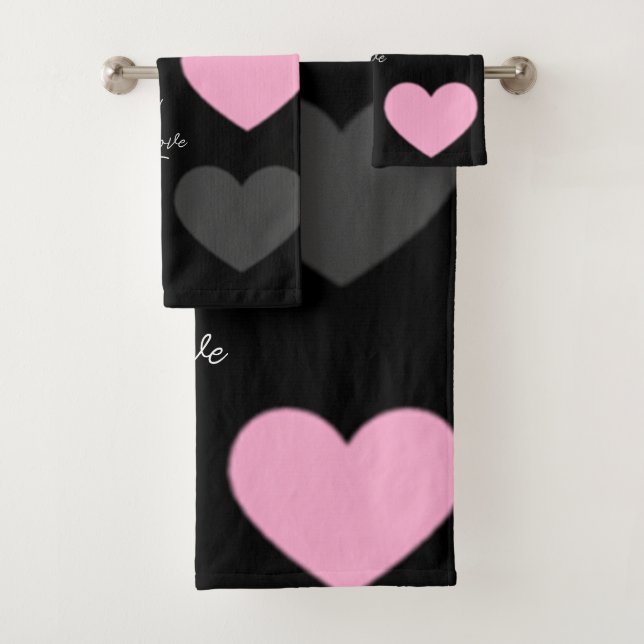 Liebe Sie Geschenkkollektion Badhandtuch Set (Insitu)