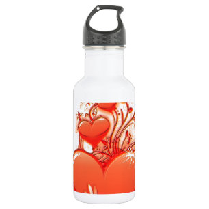 Liebe Sie Herzvalentine Romantische Liebe Edelstahlflasche