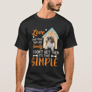 Liebe sie Leckerei sie wie Familie oder nicht beko T-Shirt