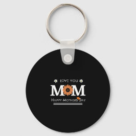 Liebe Sie Mama Design Schlüsselanhänger