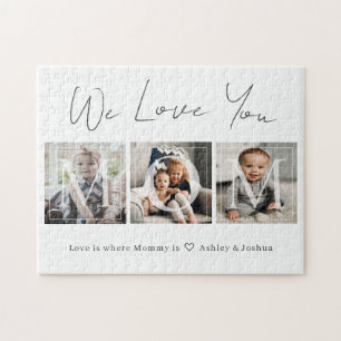 Liebe Sie Mama Foto Jigsaw Puzzle