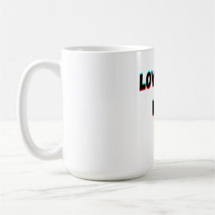 Liebe Sie Mama - Handgeschriebene Herzleistungstyp Kaffeetasse