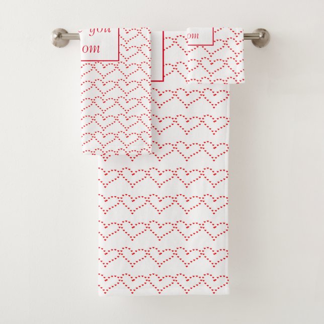 Liebe Sie Mama Handtücher (Insitu)