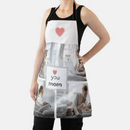Liebe Sie Mama - Individuelle Foto Schürze für den