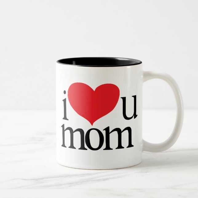 Liebe Sie mama Kaffee Tasse (Rechts)