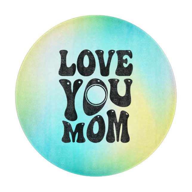 Liebe Sie Mama Muttertag Design-51727 Schneidebrett (Vorderseite)
