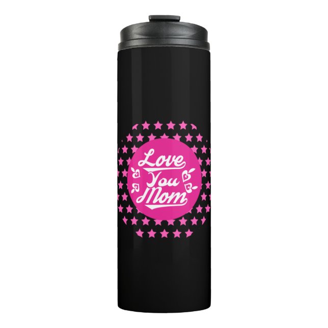 Liebe Sie Mama Muttertagsdesign-11996 Thermosbecher (Vorderseite)