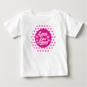 Liebe Sie Mama Muttertagsdesign-13096 Baby T-shirt