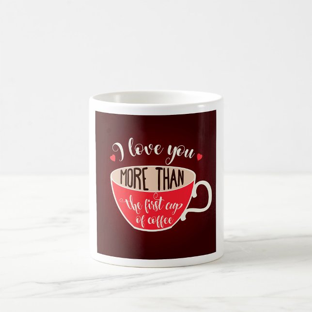 Liebe Sie mehr als Kaffee Kaffeetasse (Von Creator hochgeladen)