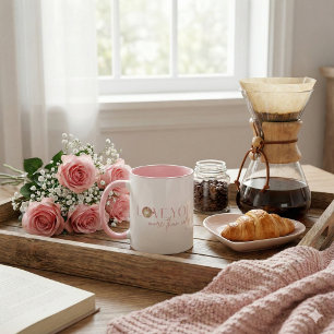 Liebe Sie mehr als Kaffee Tasse