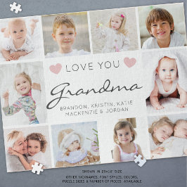 Liebe Sie Oma oder Nickname 10 FotoCollage