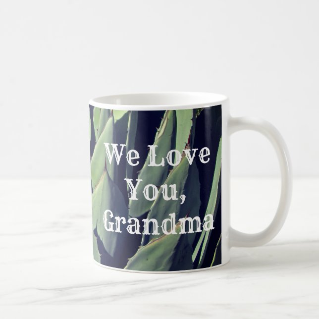 Liebe Sie Oma Südwesten gab Wüste Pflanze Kaffeetasse (Rechts)
