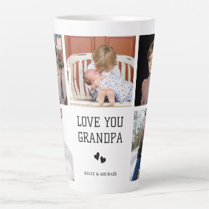 Liebe Sie, Opa   Benutzerdefinierte Fotocollage La Milchtasse