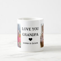 Liebe Sie Opa | Zwei handgeschriebene Fotos