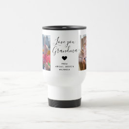 Liebe Sie Opa | Zwei handgeschriebene Fotos Reisebecher