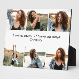 Liebe Sie Romantische Sweet Foto Collage Fotoplatte