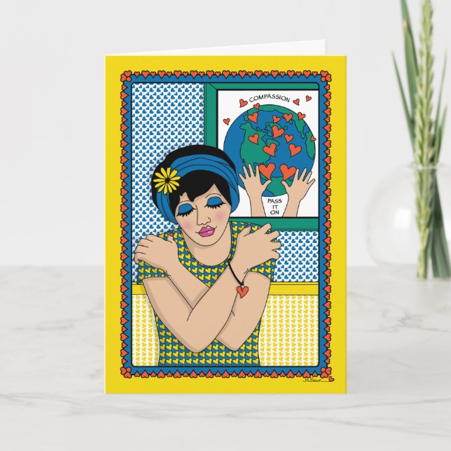 Liebe Sie selbst_B_Grußkarte Karte (Vorderseite)