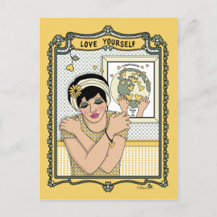 Liebe Sie selbst_C_ Postkarte