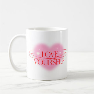 Liebe Sie selbst Motivierend Keramik Kaffee Tasse