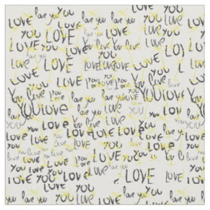 Liebe Sie Text Stoff