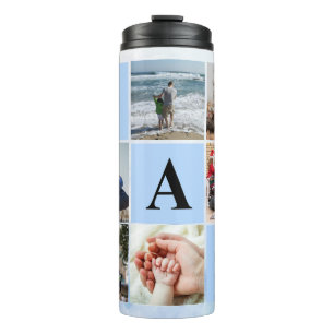 Liebe Sie Vater individuelle FotoCollage - Persona Thermosbecher