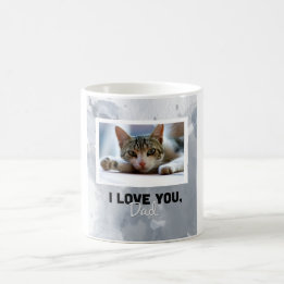 Liebe Sie Vater-kundenspezifische graue Kaffeetasse