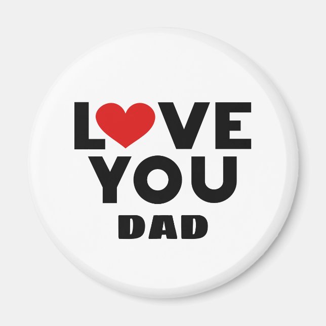 Liebe Sie Vater Magnet (Vorne)