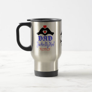 ☕ Liebe Sie Vater, Sie sind mein Held Classic Trav Reisebecher