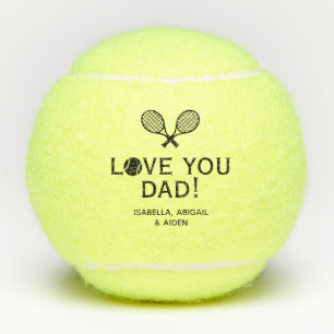Liebe Sie Vater Tennisbälle