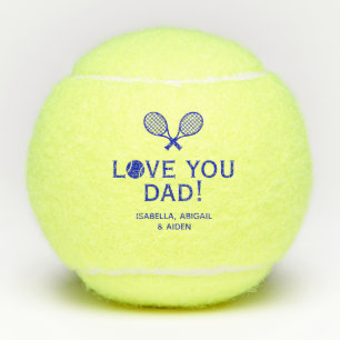 Liebe Sie Vater Tennisbälle