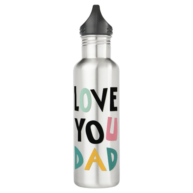 Liebe Sie Vater Wasserflasche aus Edelstahl Edelstahlflasche (Links)