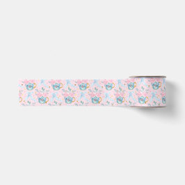 Liebe Sie viel Mummy baby pink & blue theme Satinband