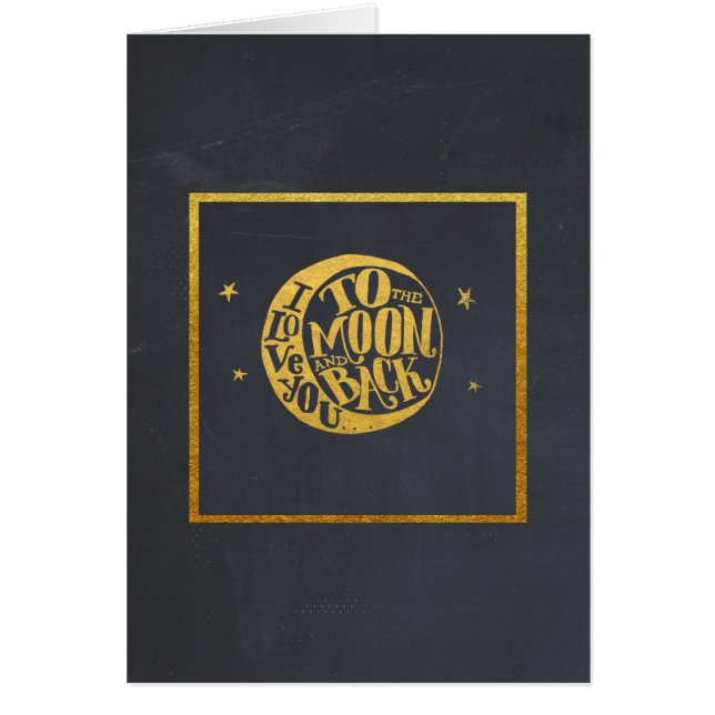 Liebe Sie zum Mond und zurück Niedliche Romantik (Vorne)