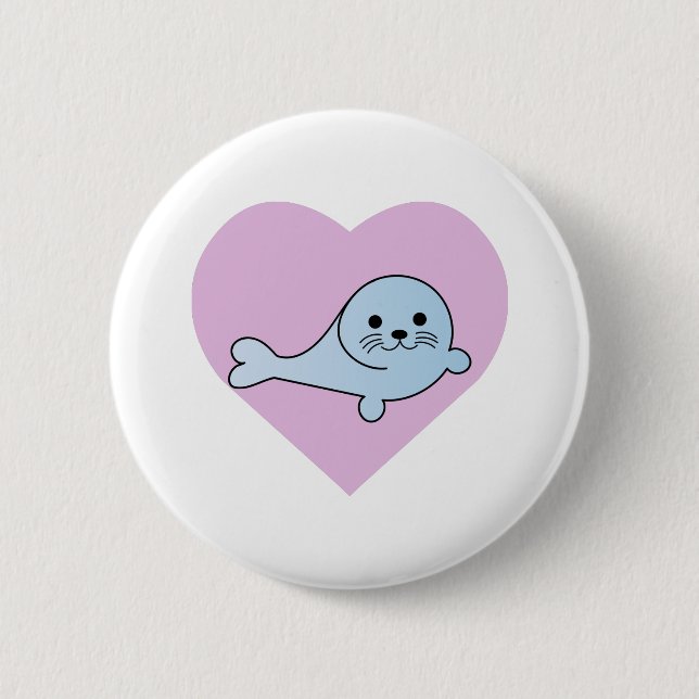 Liebe Siegel Button (Vorderseite)