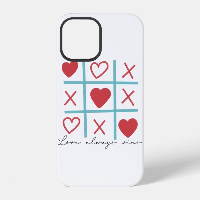 Liebe siegt immer iPhone 12 hülle (Rückseite)
